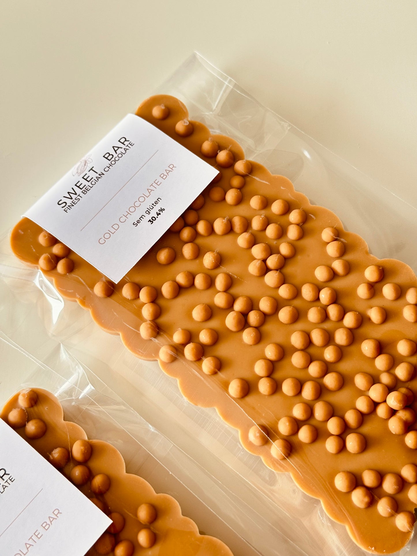 Chocolate Gold Caramelo com Crispearls