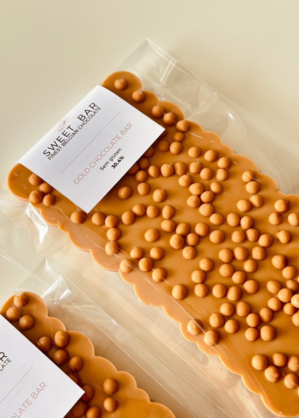 Chocolate Gold Caramelo com Crispearls