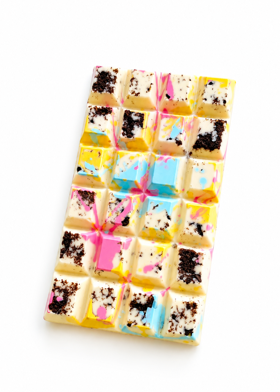 Chocolate Branco Art Painting com Oreo