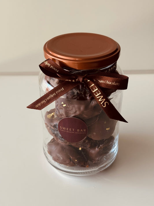 Tâmaras com Cobertura de Chocolate Ao Leite