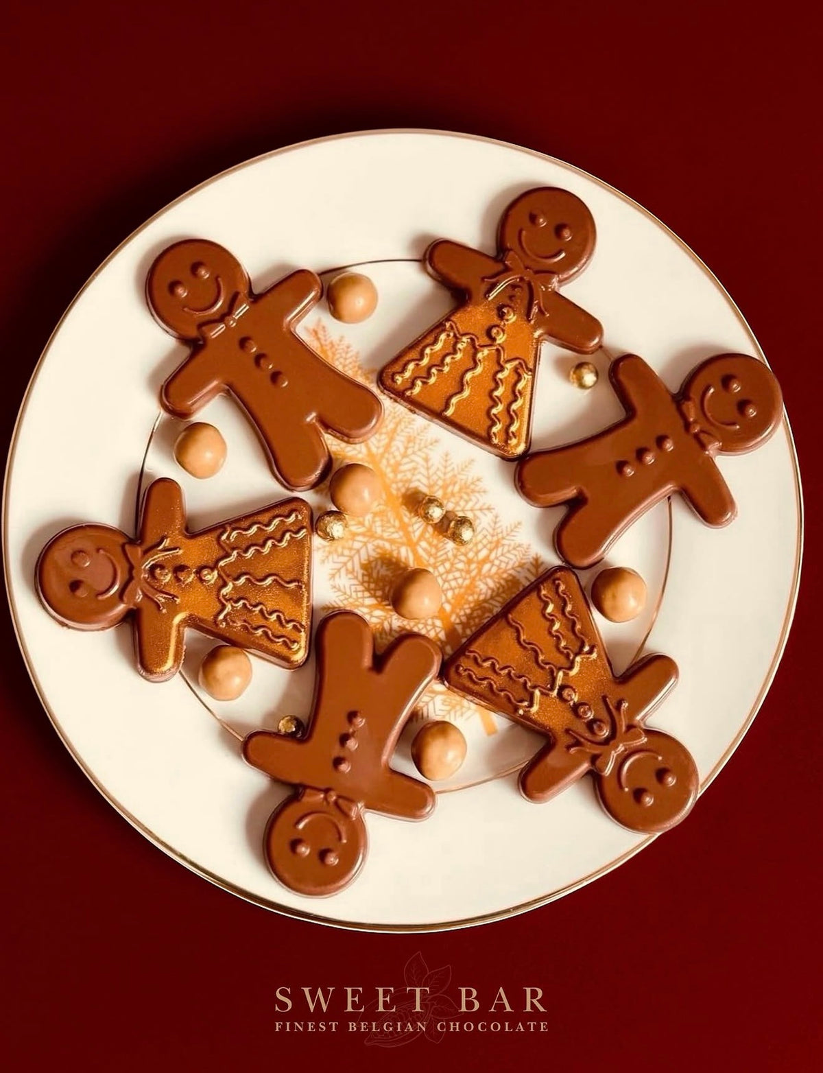 Фигурка Gingerbread из молочного шоколада