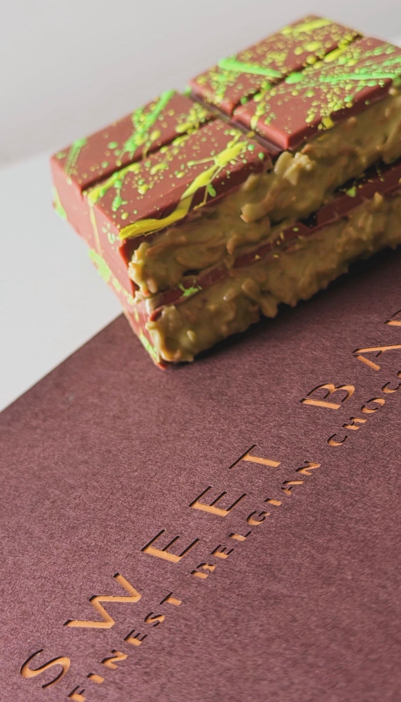 Caixa de presente Dubai Chocolate