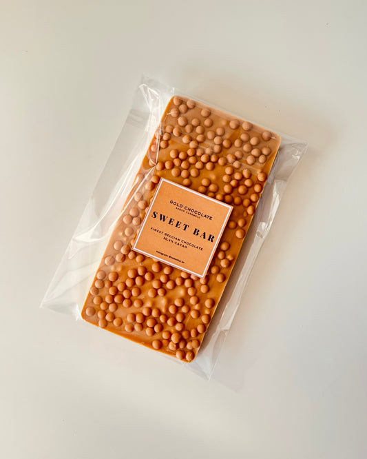 Chocolate Gold Caramelo com Crispearls