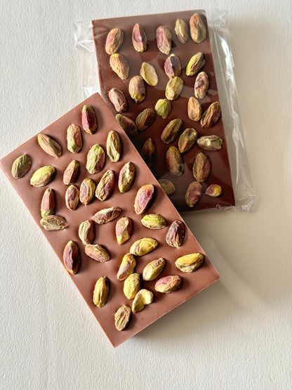 Chocolate Ao Leite com Pistache