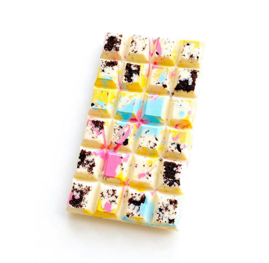 Chocolate Branco Art Painting com Oreo