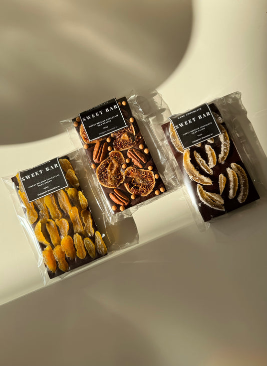 Kit: 3 Barras de Chocolate Amargo 70.5%