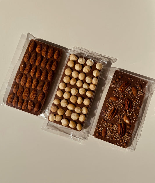 Kit de Chocolate Ao Leite com Nozes