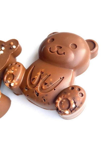 Ositos de chocolate con leche con Mini Crispearls