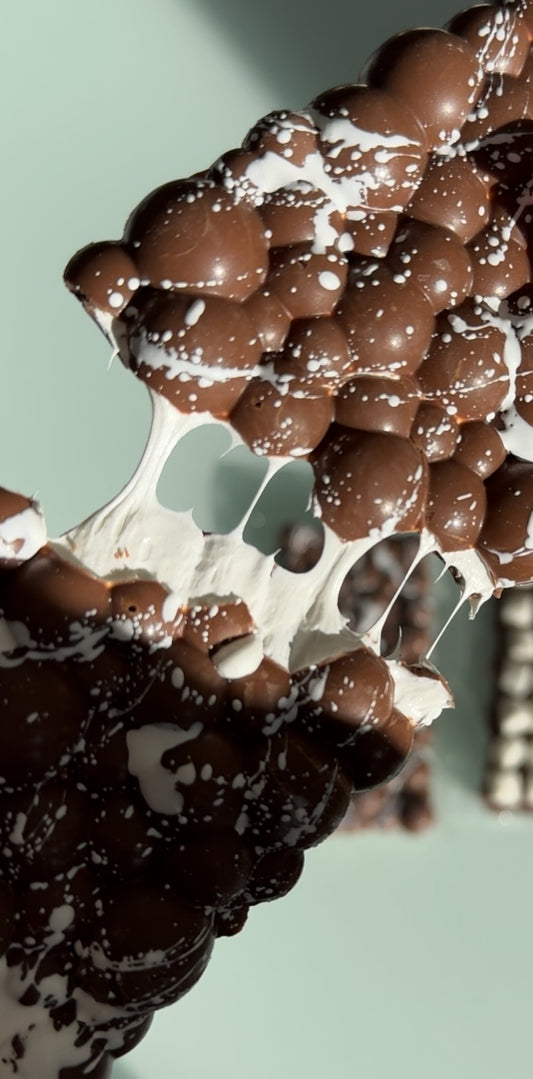Barra de Chocolate Ao Leite com MARSHMALLOW Fluff - O Melhor Do Mundo