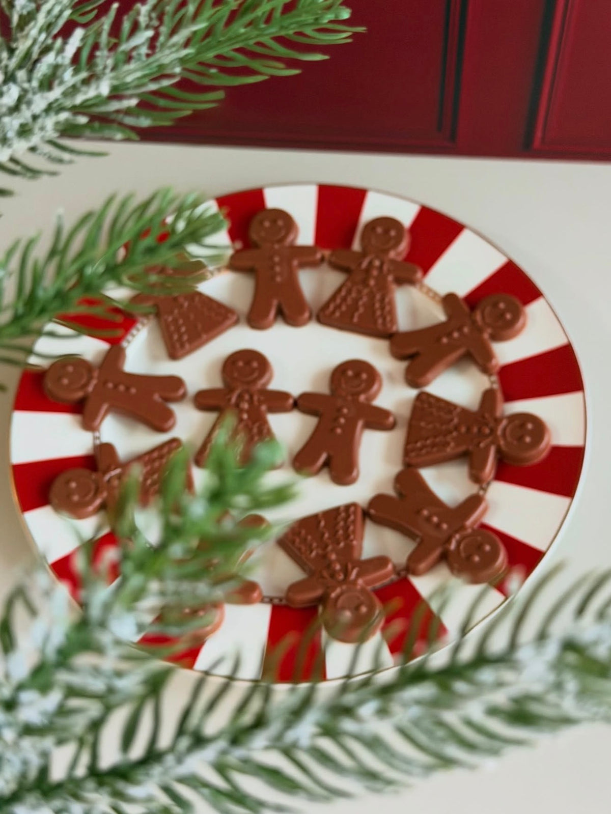 Caixa Premium com Chocolate Gingerbread Natalino