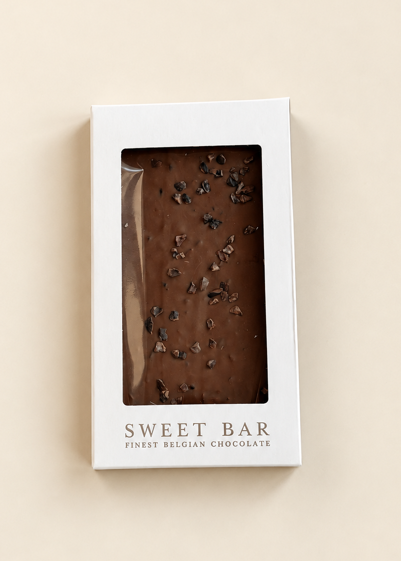 Chocolate Ao Leite com Nibs de Cacau