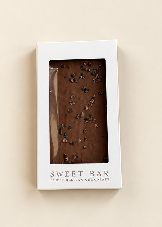 Chocolate Ao Leite com Nibs de Cacau