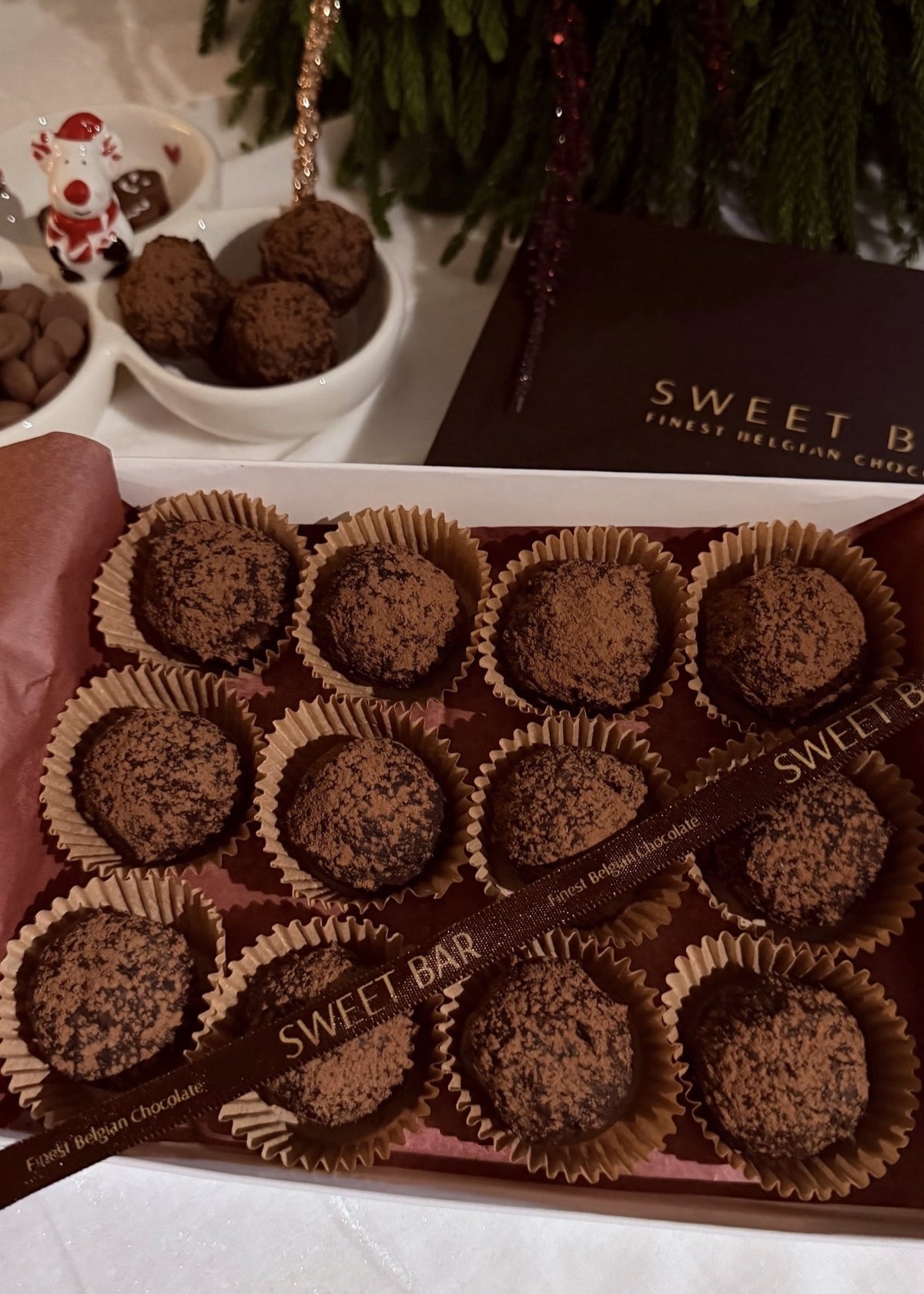 Caixa Premium Sweet Bar com 12 trufas artesanais
